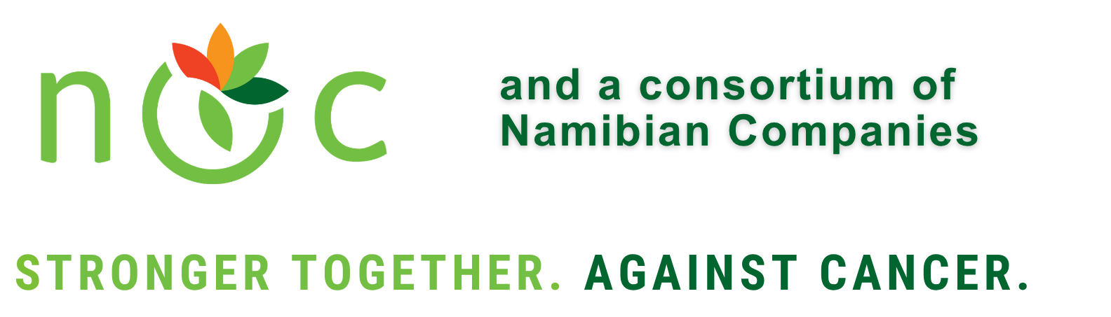 Namibian Oncology Centre and a consortium of Namibian companies. Stronger together. Against cancer.